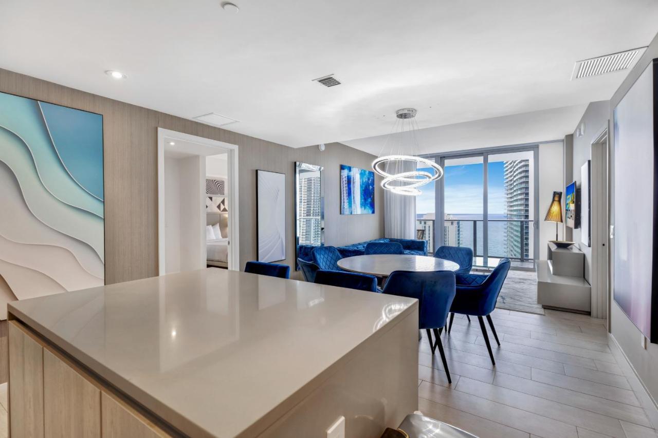Hyde House - Luxury Waterfront 2Br 2Ba Apartment Suite With Direct Ocean View, Roof Top Pool, Resort Amenities Hollywood Exterior foto