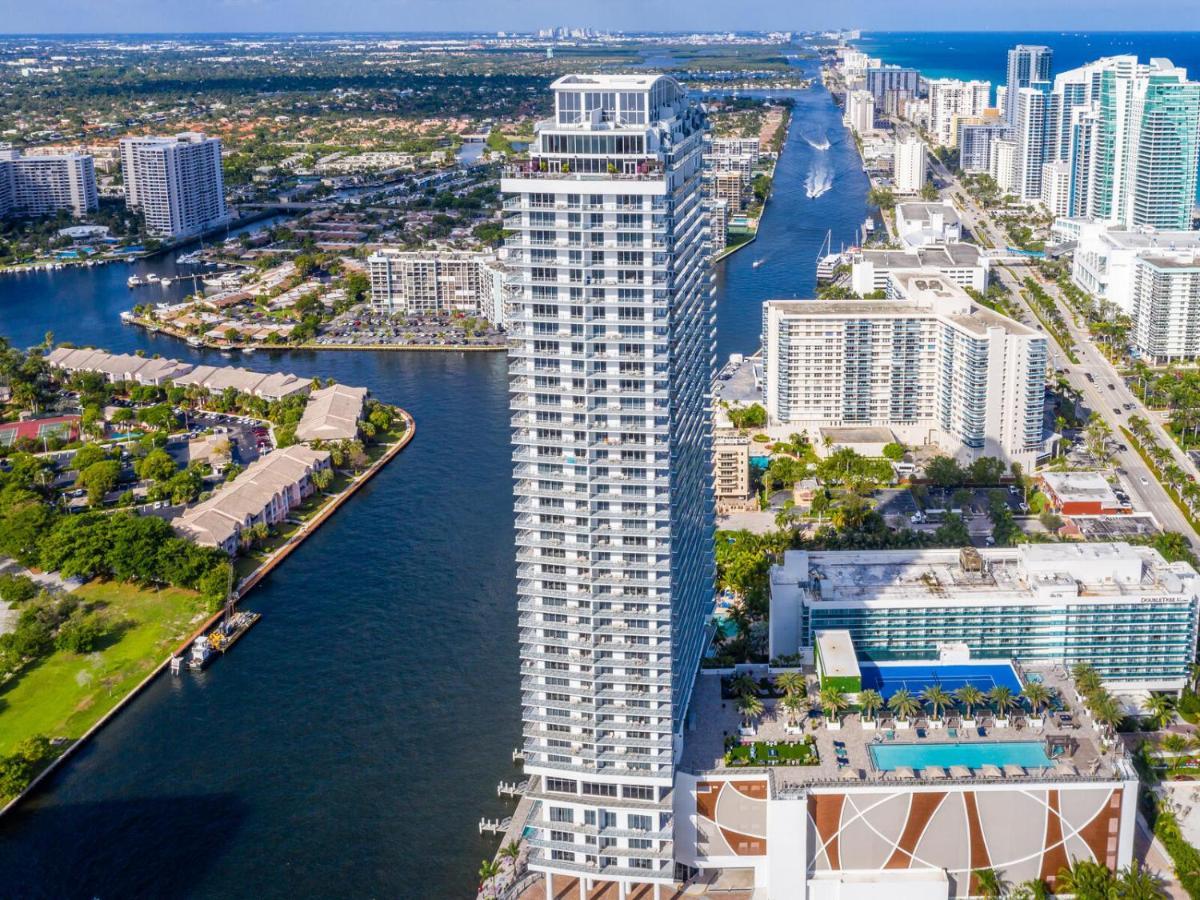 Hyde House - Luxury Waterfront 2Br 2Ba Apartment Suite With Direct Ocean View, Roof Top Pool, Resort Amenities Hollywood Exterior foto